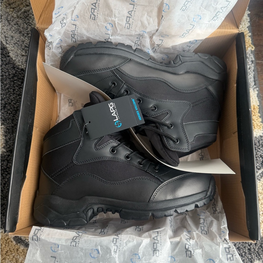 Men’s Black Tactical Boots
